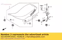 50190HM3A60, Honda, nessuna descrizione disponibile al momento honda trx 300 2007 2008, Nuovo