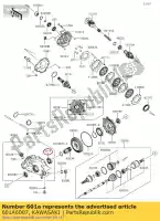 601A6007, Kawasaki, roulement à billes, # 6007 z550-g2 kawasaki  brute force gt kvf 550 650 750 1986 1987 1988 1989 1991 1993 1994 2005 2006 2007 2008 2009 2010 2011 2012 2013 2014 2015 2016 2017 2018 2019 2020 2021, Nouveau