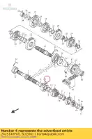 2425140F40, Suzuki, bieg, 5 suzuki gsx r1000 s1000a 1000 , Nowy