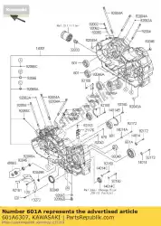 Aquí puede pedir cojinete de bolas kaf540-c1 de Kawasaki , con el número de pieza 601A6307: