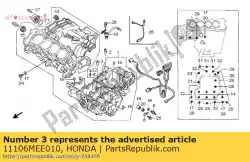 Qui puoi ordinare orifizio b, 1,2 mm da Honda , con numero parte 11106MEE010: