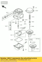 160171387, Kawasaki, jet-ago kawasaki er twister d b zr7  f c a s zr zephyr 5 er500 7 7s 500 750 , Nuovo