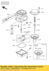 Here you can order the jet-needle from Kawasaki, with part number 160171387: