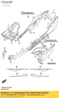 4731148H00YSF, Suzuki, copertina, centro suzuki gw inazuma  f z gw250 gw250z 250 , Nuovo