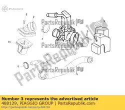 Tutaj możesz zamówić kana? Powietrzny od Piaggio Group , z numerem części 488129: