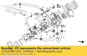 honda 19330GEV760 tuba komp. c, odpowietrznik - Dół