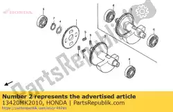 Tutaj możesz zamówić brak opisu w tej chwili od Honda , z numerem części 13420MK2010: