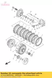 Ici, vous pouvez commander le ensemble de levier de poussée auprès de Yamaha , avec le numéro de pièce 1C3163800000: