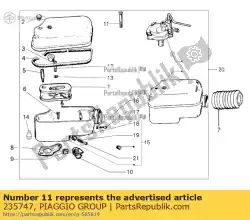 Tutaj możesz zamówić wkr? T od Piaggio Group , z numerem części 235747: