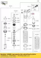 430890032, Kawasaki, amortiguador de cilindro kawasaki kx  f kx450f kx250f 450 250 , Nuevo