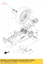 Ici, vous pouvez commander le extracteur, chaîne 1 auprès de Yamaha , avec le numéro de pièce 5SL253880000: