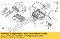 17221MV9003, Honda, Walizka komp, powietrze / c honda cbr  f cbr600f 600 , Nowy