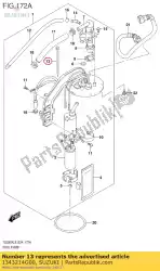 Qui puoi ordinare morsetto da Suzuki , con numero parte 1343214G00: