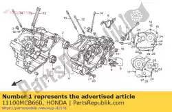 Here you can order the crankcase comp,ri from Honda, with part number 11100MCB660: