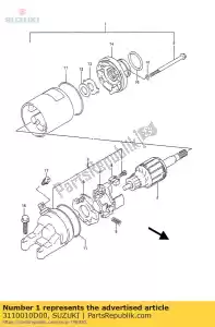 suzuki 3110010D00 démarreur - image 15 de 15