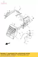 2GU233918000, Yamaha, panel, frente yamaha yfz 350 2000 2001 2002 2003 2004 2005, Nuevo