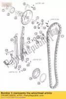 75036010000, KTM, árbol de levas 07 ktm supermoto 690 2007 2008 2009, Nuevo