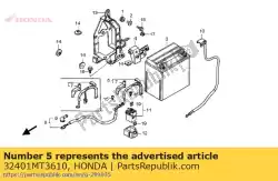 Qui puoi ordinare nessuna descrizione disponibile al momento da Honda , con numero parte 32401MT3610: