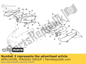 aprilia AP8124300 temperatura del aire sensor - Lado inferior