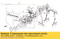 45126ML7691, Honda, geen beschrijving beschikbaar op dit moment honda vfr 750 1987, Nieuw