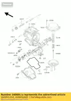 160091254, Kawasaki, dysza ig?owa, n31b zx600-e3 kawasaki zz r zzr 600 1996 1997 1998 1999 2001 2002, Nowy