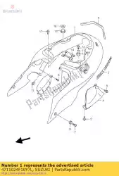 Aqui você pode pedir o capa, moldura, r em Suzuki , com o número da peça 4711024F10Y7L: