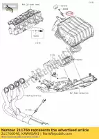 211760048, Kawasaki, sensor,air temperature er650a6 kawasaki  brute force d tracker er-6f er-6n kfx kle klx klz kvf ninja tr vn vulcan w z zx zzr 125 250 300 400 450 600 636 650 750 800 900 1000 1400 1700 2000 2006 2007 2008 2009 2010 2011 2012 2013 2014 2015 2016 2017 2018 2019 2020 2021, New