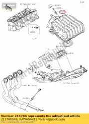 Here you can order the sensor,air temperature er650a6 from Kawasaki, with part number 211760048: