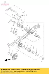 Tutaj możesz zamówić szefie, kopnij korb? Od Yamaha , z numerem części 5XD156210000: