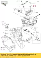 391560820, Kawasaki, pad,9x60x4 ex300adf kawasaki  ninja z 300 2013 2014 2015 2016 2017 2018 2019 2020 2021, New