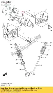 suzuki 1271031H00 arbre à cames - La partie au fond