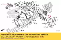 17215K28910, Honda, guarnizione, coperchio del filtro dell'aria honda crf  fb f crf125fb lw crf125f sw 125 , Nuovo