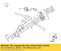 61312306920, BMW, interrupteur de guidon BMW C1 200 125, Nouveau