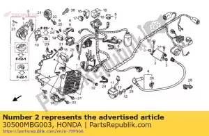 Honda 30500MBG003 ignition coil - Lower part