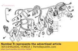 Ici, vous pouvez commander le aucune description disponible pour le moment auprès de Honda , avec le numéro de pièce 30510HN2000: