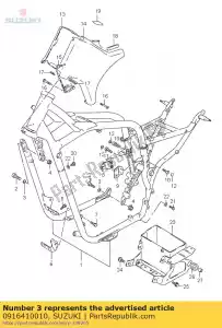 suzuki 0916410010 washer - Bottom side