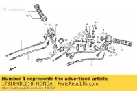 17910MBL610, Honda, câble comp. a, accélérateur honda nt deauville v nt650v 650 , Nouveau