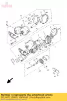 5XLH47110000, Yamaha, Base, feu arrière yamaha yp 125 180 2005 2006 2007 2008 2009, Nouveau