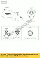 560540330, Kawasaki, marca, tanque de combustible, lh vn1700e9f kawasaki vn 1700 2009 2010 2011 2012 2013 2014, Nuevo