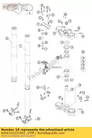 6000103201801, KTM, Bottom fork plate duke d=60mm ktm adventure 950 990 2003 2004 2005 2006 2007 2008 2009 2010 2011 2012 2013, New