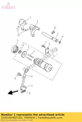 Aquí puede pedir conjunto de leva de cambio de Yamaha , con el número de pieza 21W185400100: