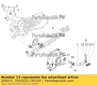 288041, Aprilia, Bague, Nouveau