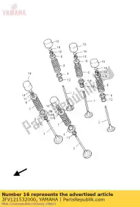 yamaha 3FV121532000 lifter, klep - Onderkant