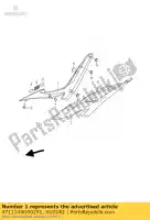 4711144G00291, Suzuki, Couvercle, cadre, r suzuki gsr 600 2006 2007 2008 2009 2010, Nouveau