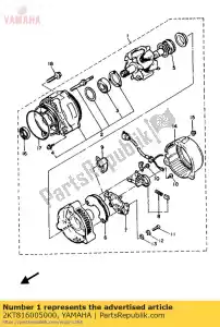 Yamaha 2KT816005000 a.c. zespó? generatora - Dół