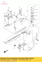 987060404000, Yamaha, parafuso, cabeça chata yamaha  mt wr xv xvs yz 250 400 426 1300 1670 1900 1998 1999 2000 2001 2002 2005 2006 2007 2008 2009 2010 2014 2015 2016 2017 2018, Novo