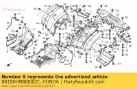 80100HN8000ZC, Honda, aucune description disponible pour le moment honda trx 650 2004, Nouveau