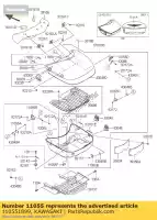 110551899, Kawasaki, staffa vn1700a9f kawasaki vn vulcan 1700 2009 2010 2011 2012 2013 2014 2015 2016, Nuovo