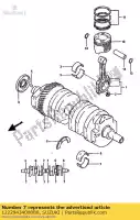 12229434000B0, Suzuki, ?o?ysko, wa? korbowy suzuki gsx  es eu e ef gsx550 gsx550esfu 550 , Nowy