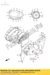 Qui puoi ordinare copertura, secondaria da Suzuki , con numero parte 1136140H00: